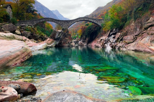 River in Switzerland